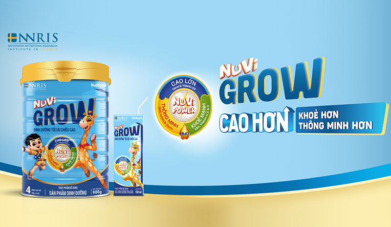 Sữa Nuvi Grow