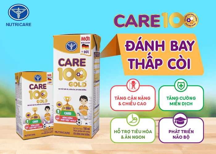 Sữa bột pha sẵn Care 100