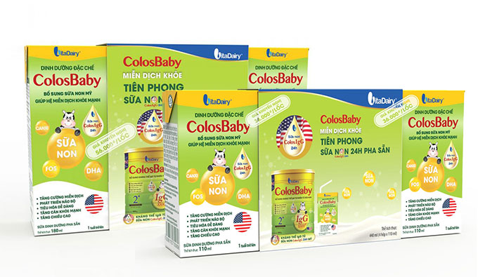 Sữa bột pha sẵn Colosbaby