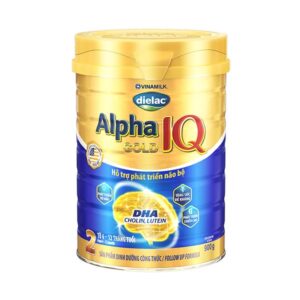Sữa Dielac Alpha Gold 2, Vinamilk 900g, 6-12 tháng