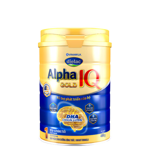 Dielac Alpha Gold Step 1, Vinamilk, 900g, 0-6 tháng