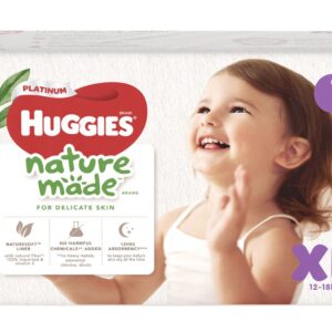 Bỉm - Tã quần Huggies Platinum Naturemade size XL 38 miếng (Cho bé 12 - 18kg)