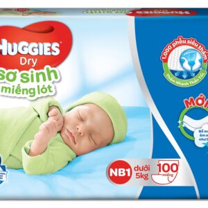 Miếng lót sơ sinh Huggies NB2 - 40 miếng (Cho trẻ 4 - 7kg)