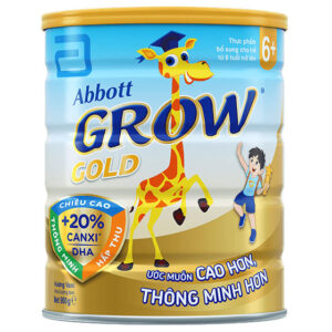 Sữa bột Abbott Grow Gold 6+ lon 900g cho trẻ trên 6 tuổi