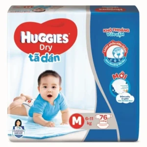Alternative view of Bỉm - Tã dán Huggies size M - 76 miếng (Cho bé 6 - 11kg)