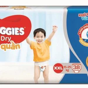 Bỉm - Tã quần Huggies Dry size XXL - 38 miếng (Cho bé 15 - 25kg)
